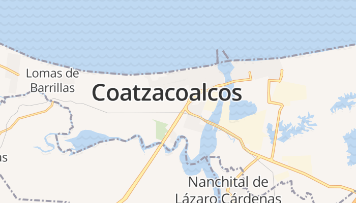 Coatzacoalcos online kaart