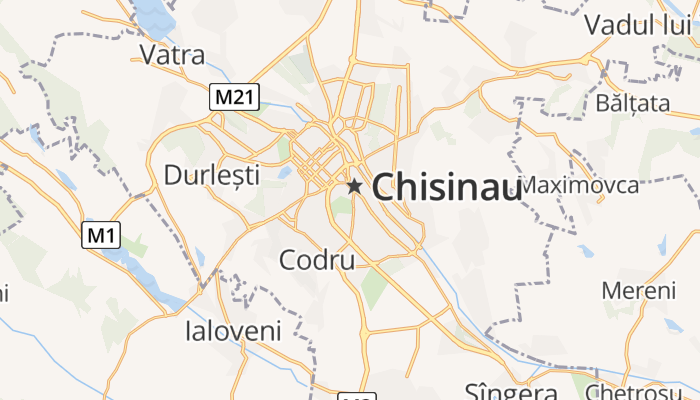 Chisinau online kaart