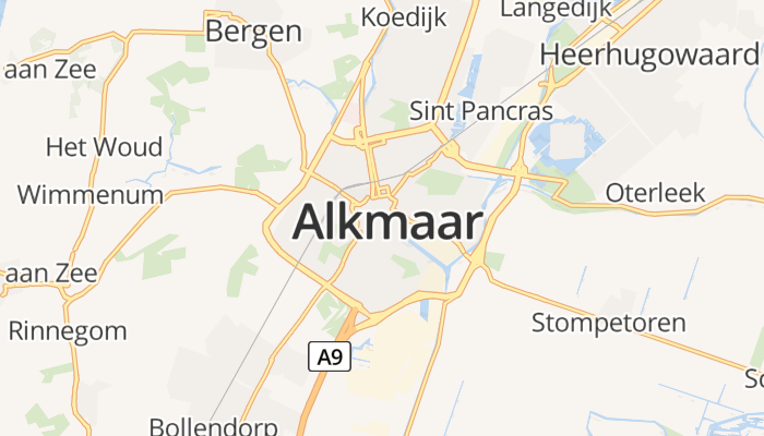 Alkmaar online kaart