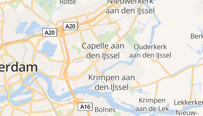 Capelle aan den IJssel online kaart