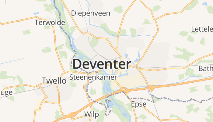 Deventer online kaart