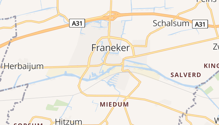Franeker online kaart
