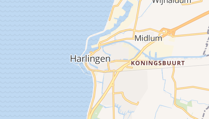 Harlingen online kaart