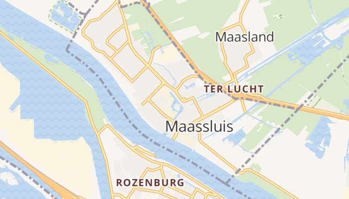 Maassluis online kaart