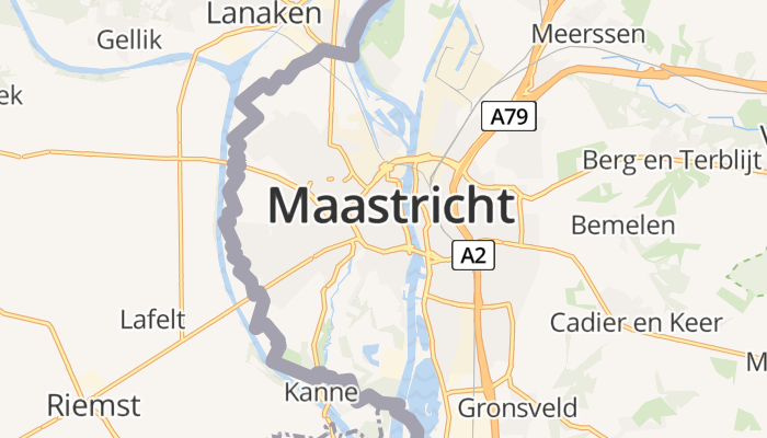 Maastricht online kaart