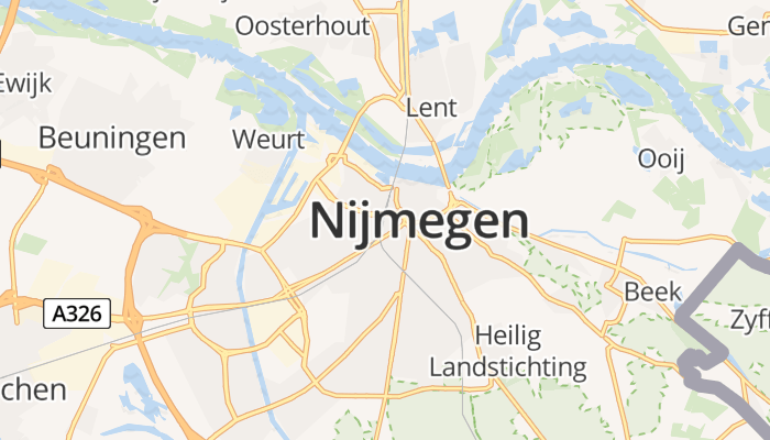 Nijmegen online kaart