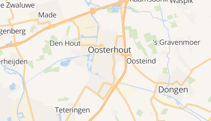 Oosterhout online kaart