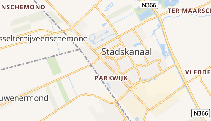 Stadskanaal online kaart