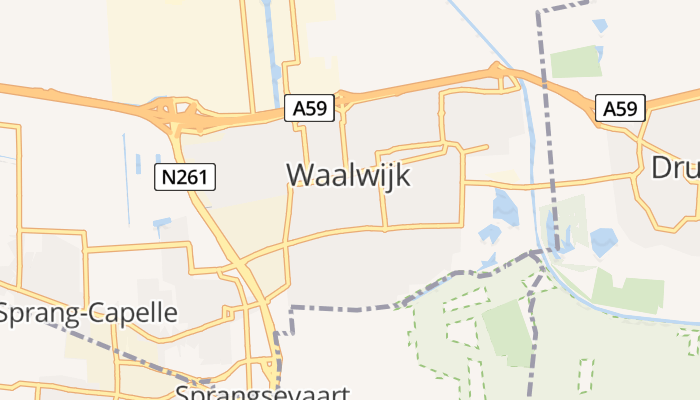 Waalwijk online kaart