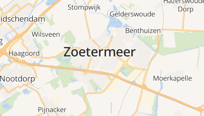 Zoetermeer online kaart