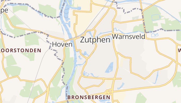 Zutphen online kaart