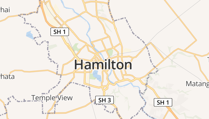 Hamilton online kaart