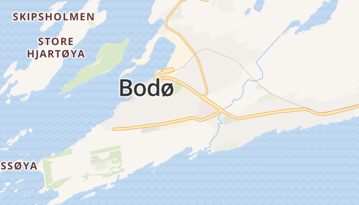 Bodø online kaart