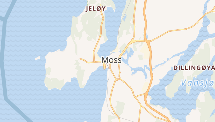 Moss online kaart