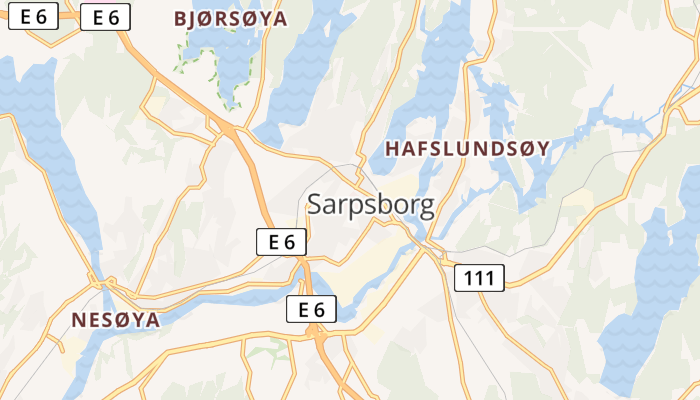 Sarpsborg online kaart