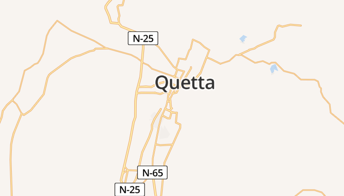 Quetta online kaart
