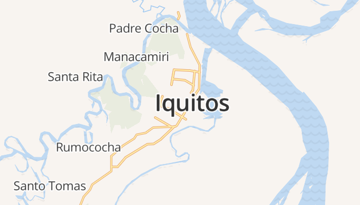 Iquitos online kaart