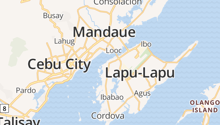 Lapu-Lapu City online kaart
