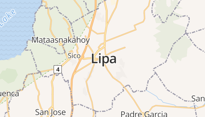 Lipa City online kaart