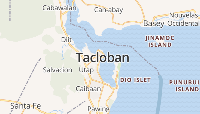 Tacloban City online kaart
