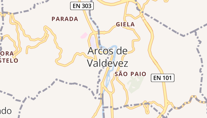 Arcos de Valdevez online kaart