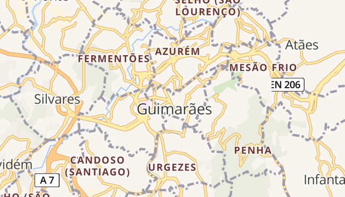 Guimarães online kaart