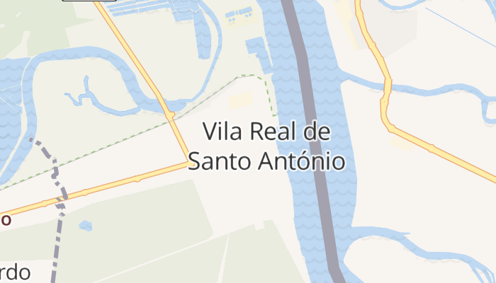 Vila Real de Santo António online kaart