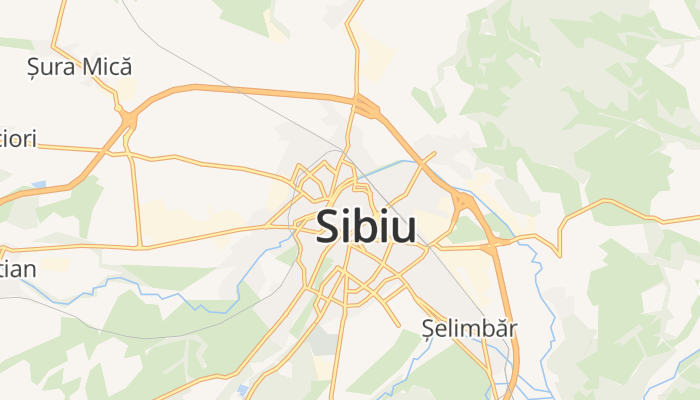Sibiu online kaart