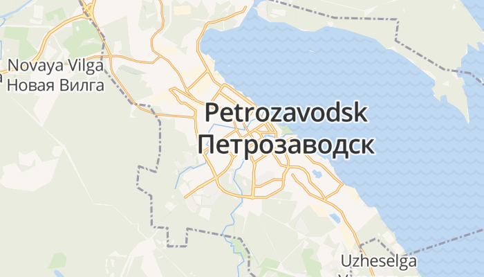 Petrozavodsk online kaart