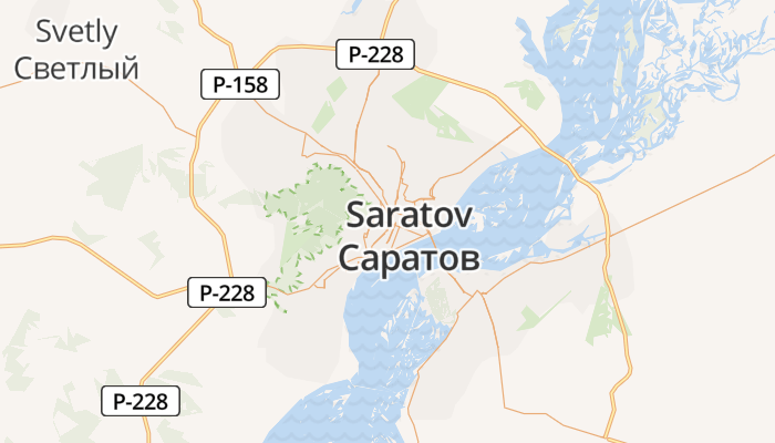 Saratov online kaart