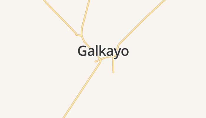 Galkayo online kaart