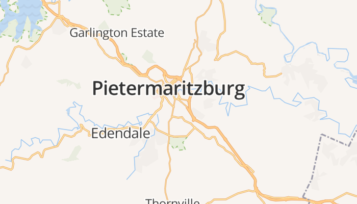 Pietermaritzburg online kaart
