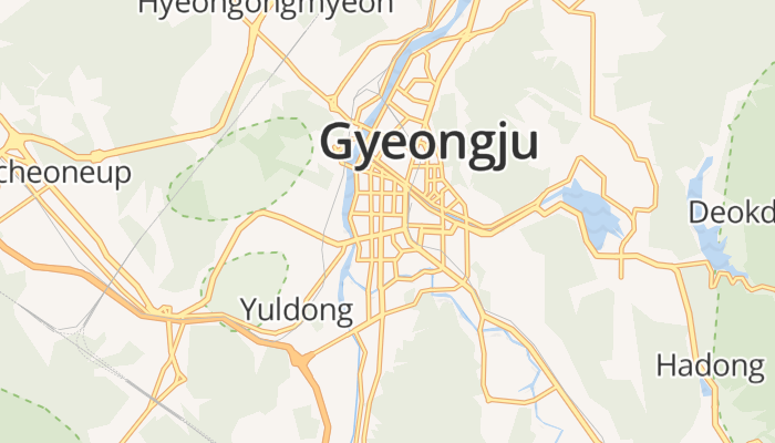 Gyeongju online kaart