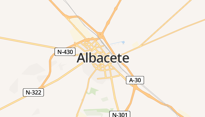 Albacete online kaart