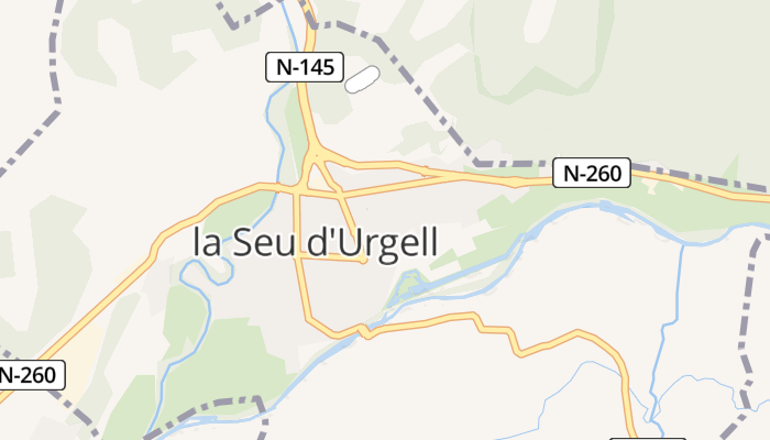 La Seu d'Urgell online kaart