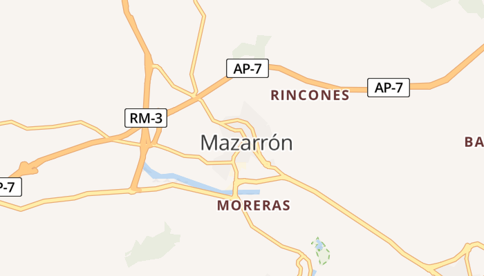 Mazarrón online kaart