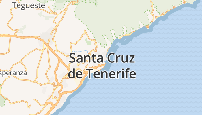 Santa Cruz de Tenerife online kaart