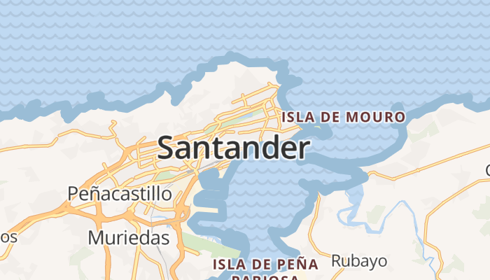 Santander online kaart