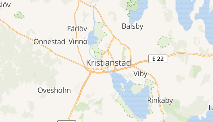 Kristianstad online kaart