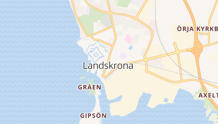 Landskrona online kaart