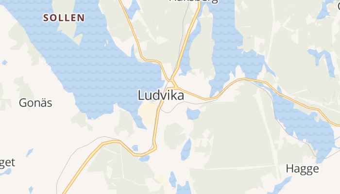 Ludvika online kaart