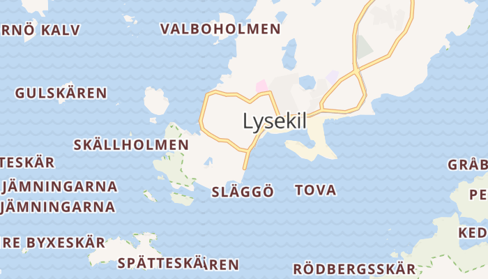Lysekil online kaart