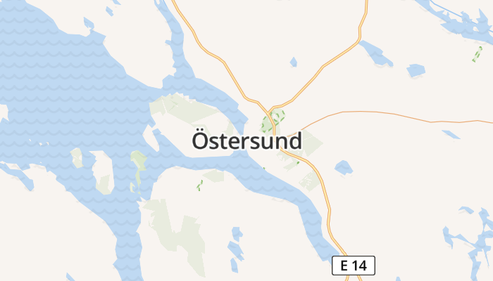 Östersund online kaart