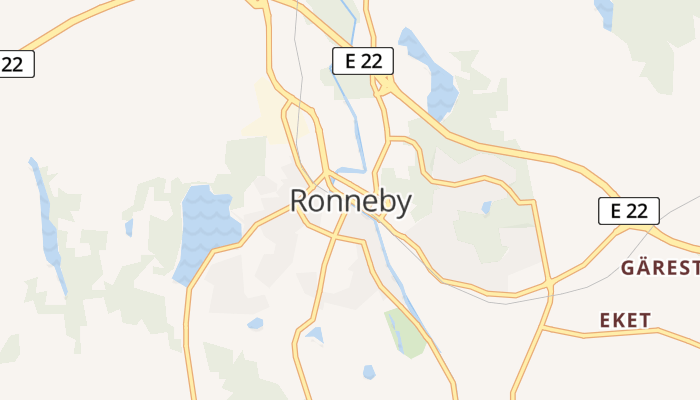 Ronneby online kaart