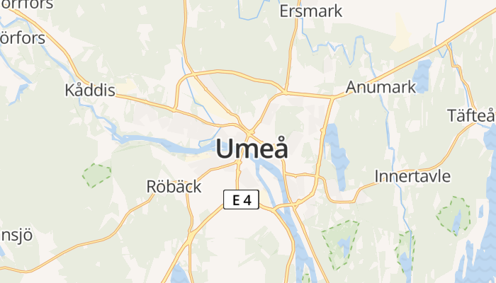 Umeå online kaart