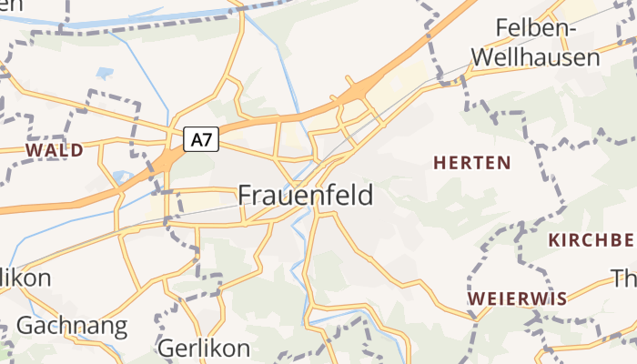 Frauenfeld online kaart
