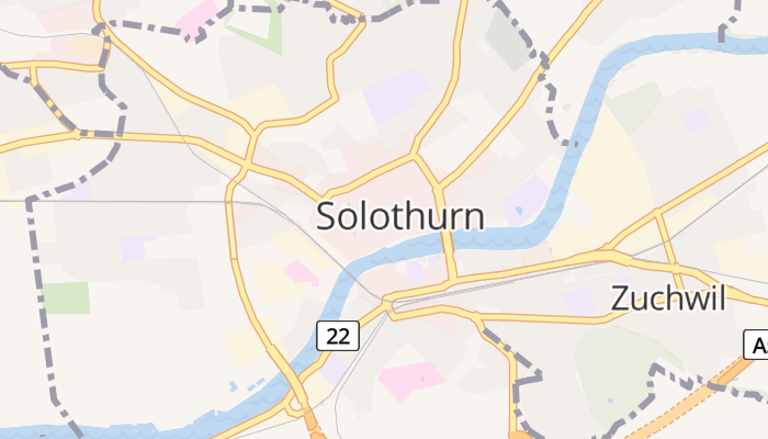 Solothurn online kaart