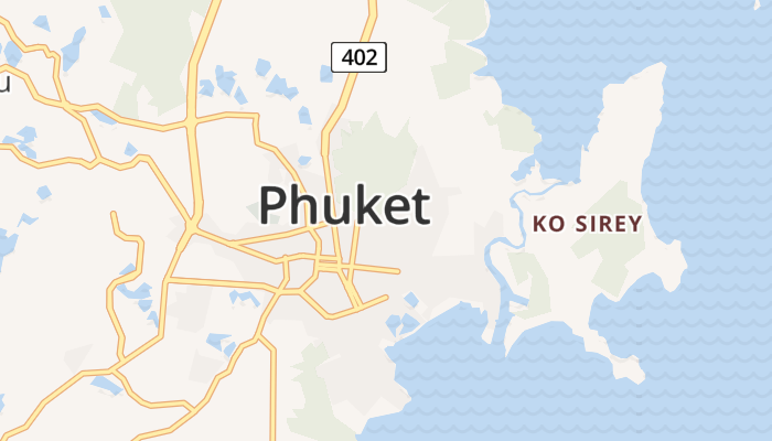 Phuket online kaart