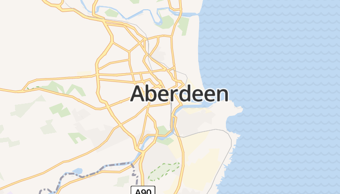 Aberdeen online kaart