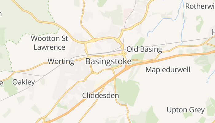 Basingstoke online kaart